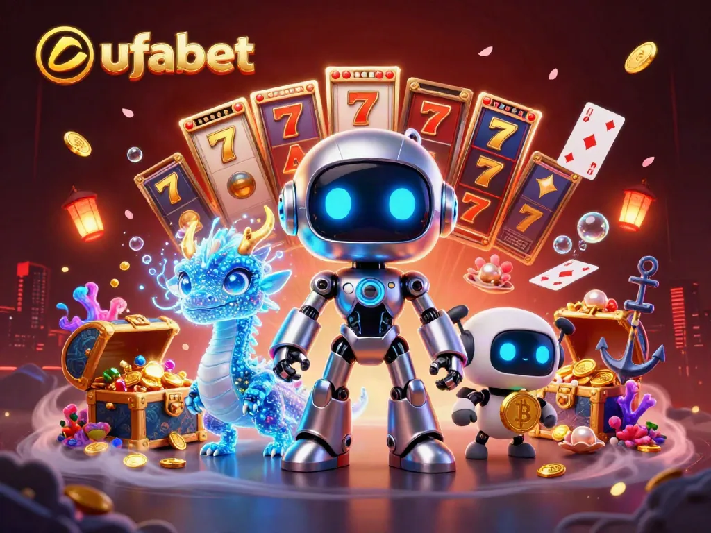 ภาพการ์ตูน 3D ของ ufabet ที่รวมความสนุกจากสล็อตออนไลน์และฟีเจอร์พิเศษต่างๆ