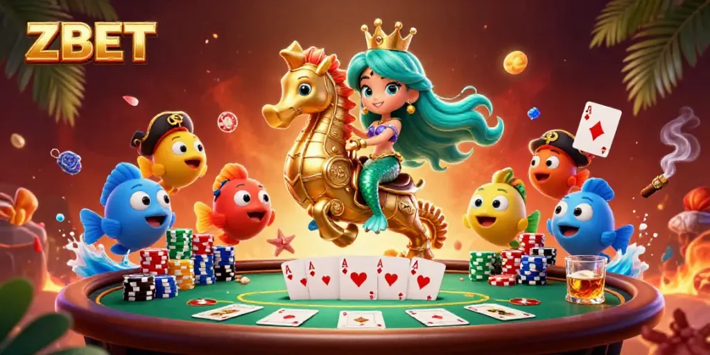 Experience ZBET's exciting world of gambling in a vibrant casino scene.