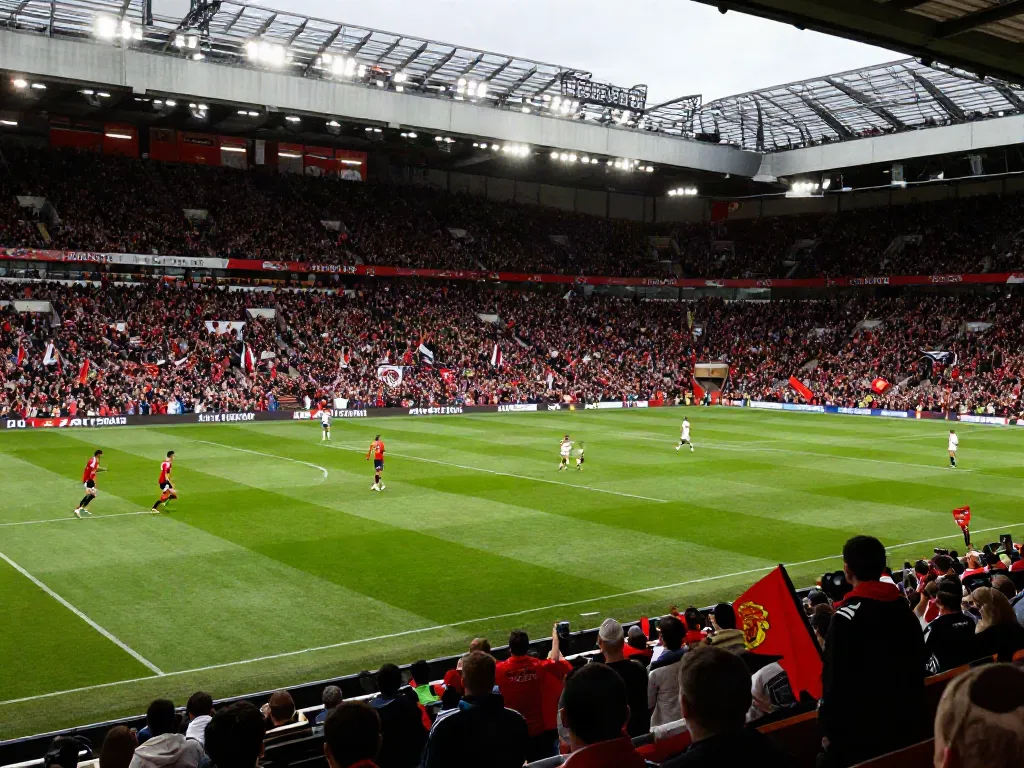Exciting Manchester United vs Liverpool match atmosphere showcasing intense rivalry and fan engagement for แมนยู vs ลิเวอร์พูล 10 นัดล่าสุด.