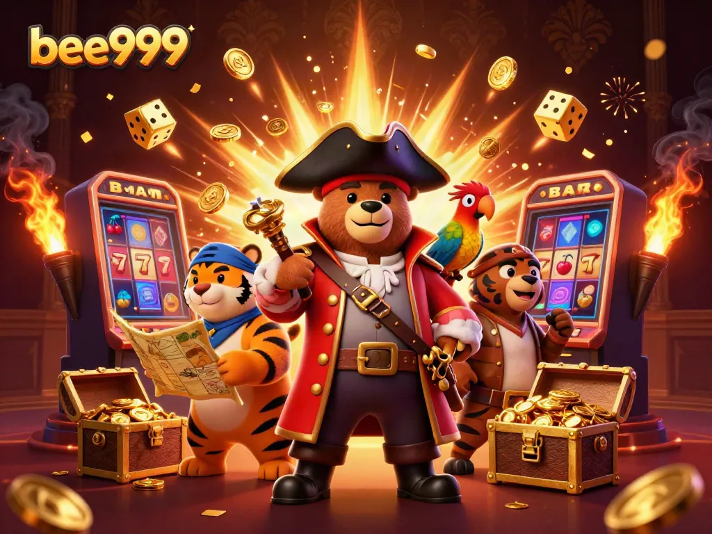 Engage with thrilling casino games at bee999, featuring vibrant characters and a bounty of jackpots.