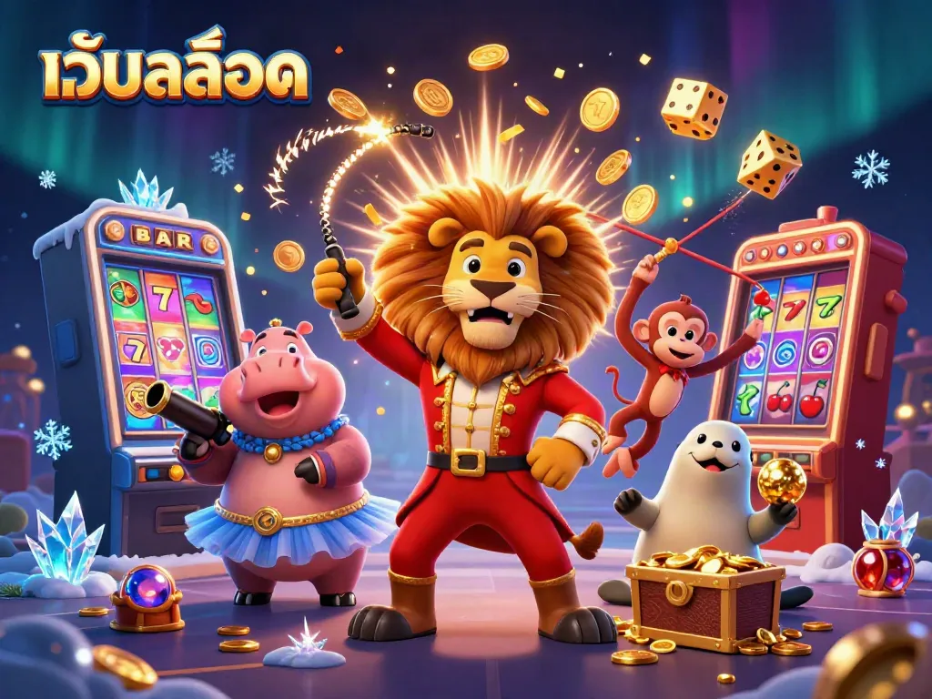 เล่นเกมสล็อตออนไลน์ที่เว็ปสล็อตกับตัวละครน่ารักในภาพที่เต็มไปด้วยความสนุก
