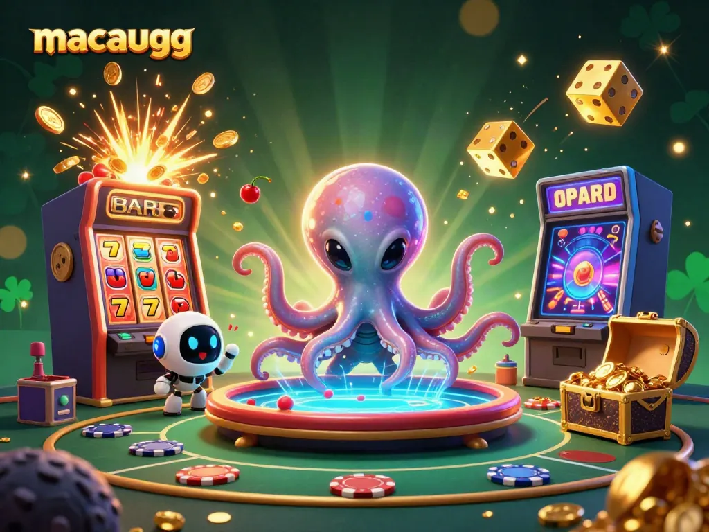 Engage with macaugg games featuring dynamic alien characters and vibrant casino elements.